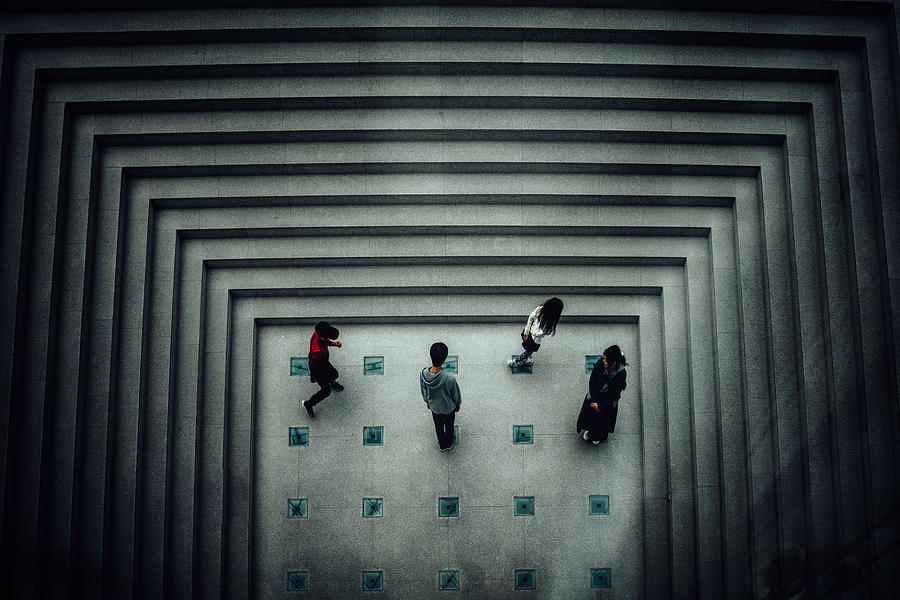 People Photograph by Nobu Ishijima