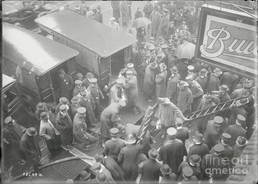 People Scurrying After Subway Crash Photograph by Bettmann