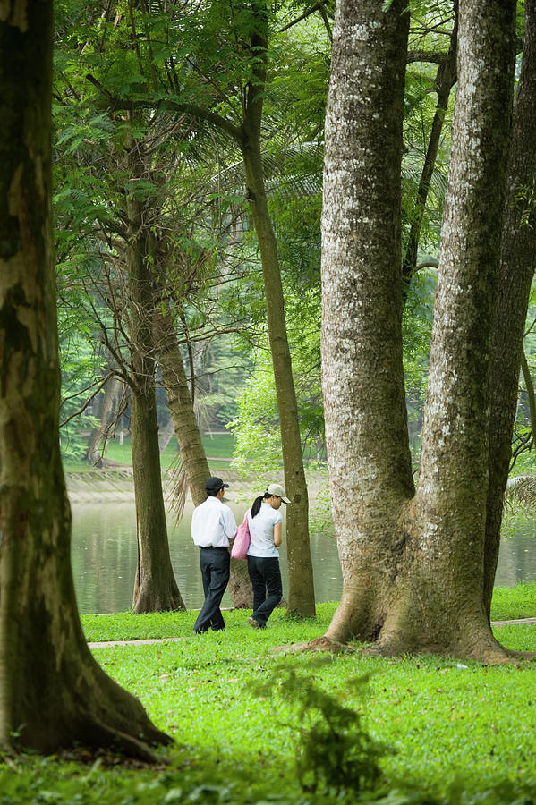 People Walking In Botanic Gardens Photograph by Lonely Planet