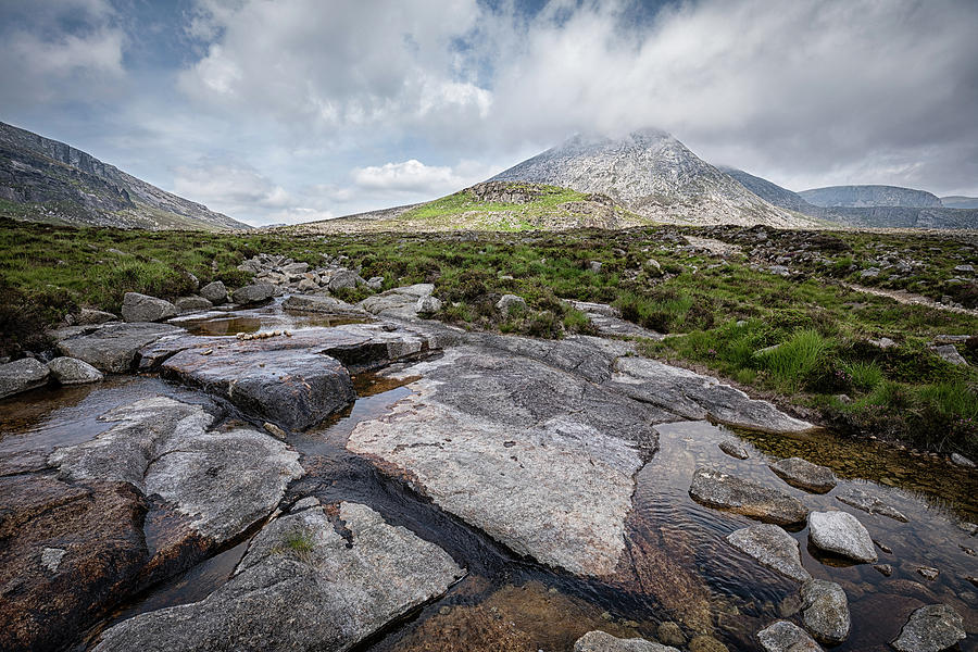 Percy Bysshe and Slieve Lamagan Photograph by Nigel R Bell