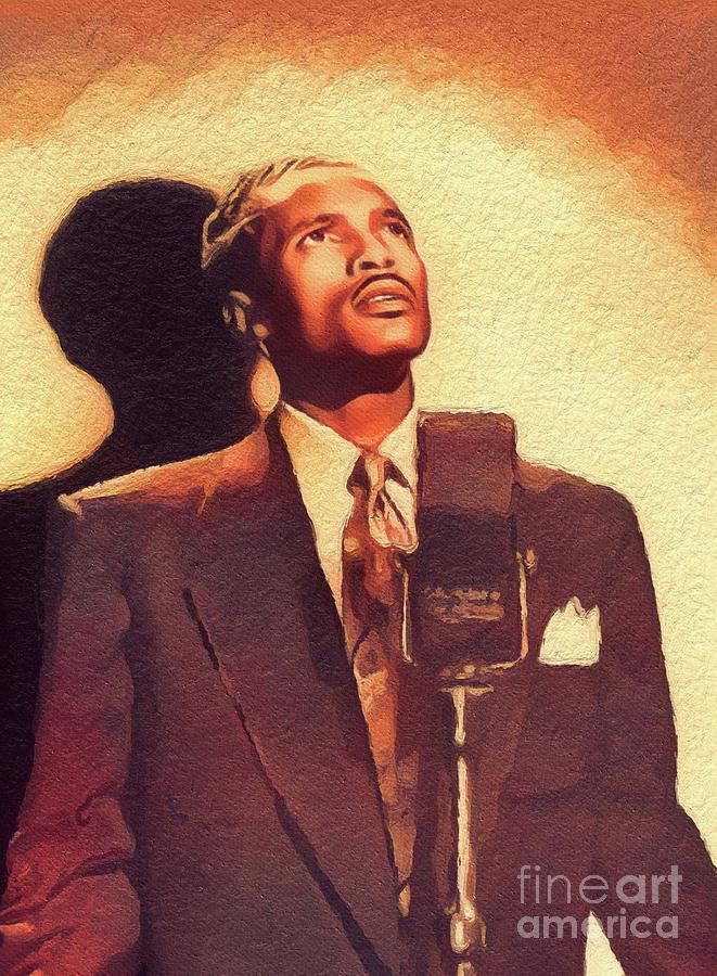 Percy Mayfield, Music Legend Painting