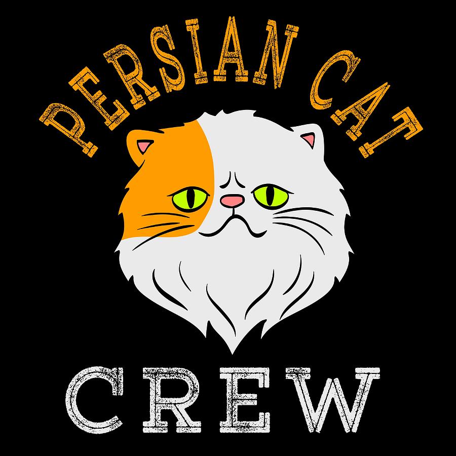 persian cat t shirt