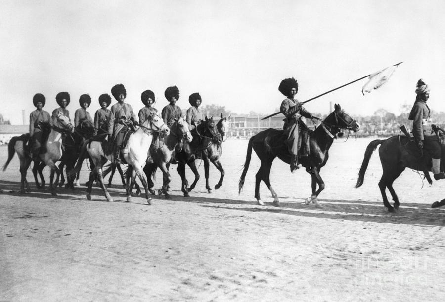 Persian Horsemen Riding To Coronation Photograph by Bettmann