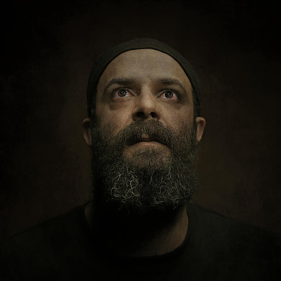 Portrait Photograph - Persian Man by Moein Hasheminasab