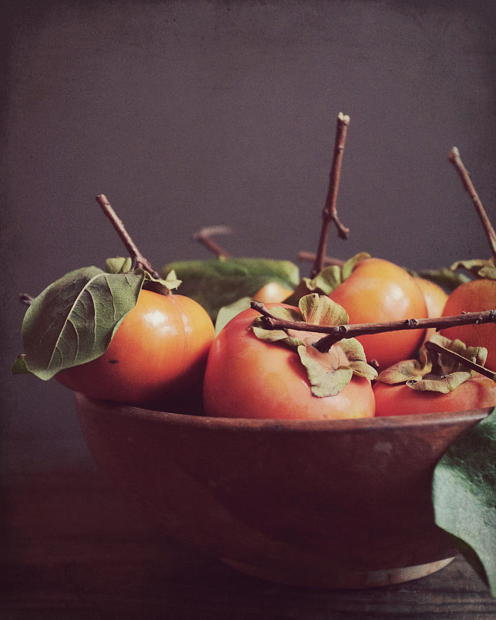 Persimmon Rustic Photograph by Lupen Grainne