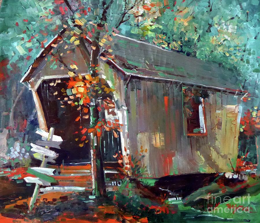 Persimmon Hollow Painting by Micheal Jones