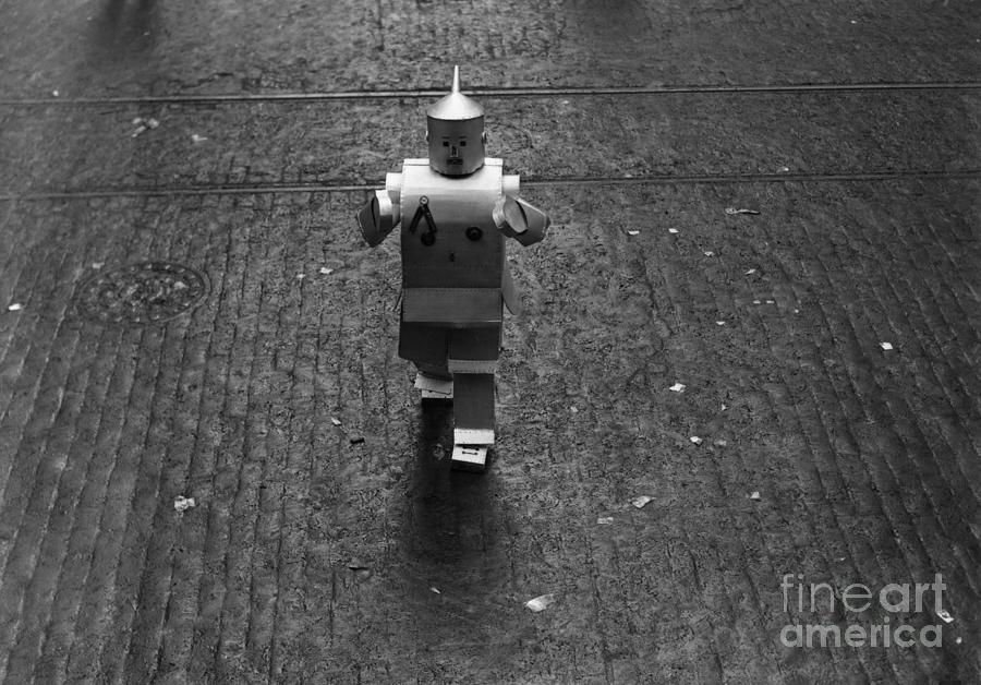 Person Dressed As Robot Photograph by Bettmann