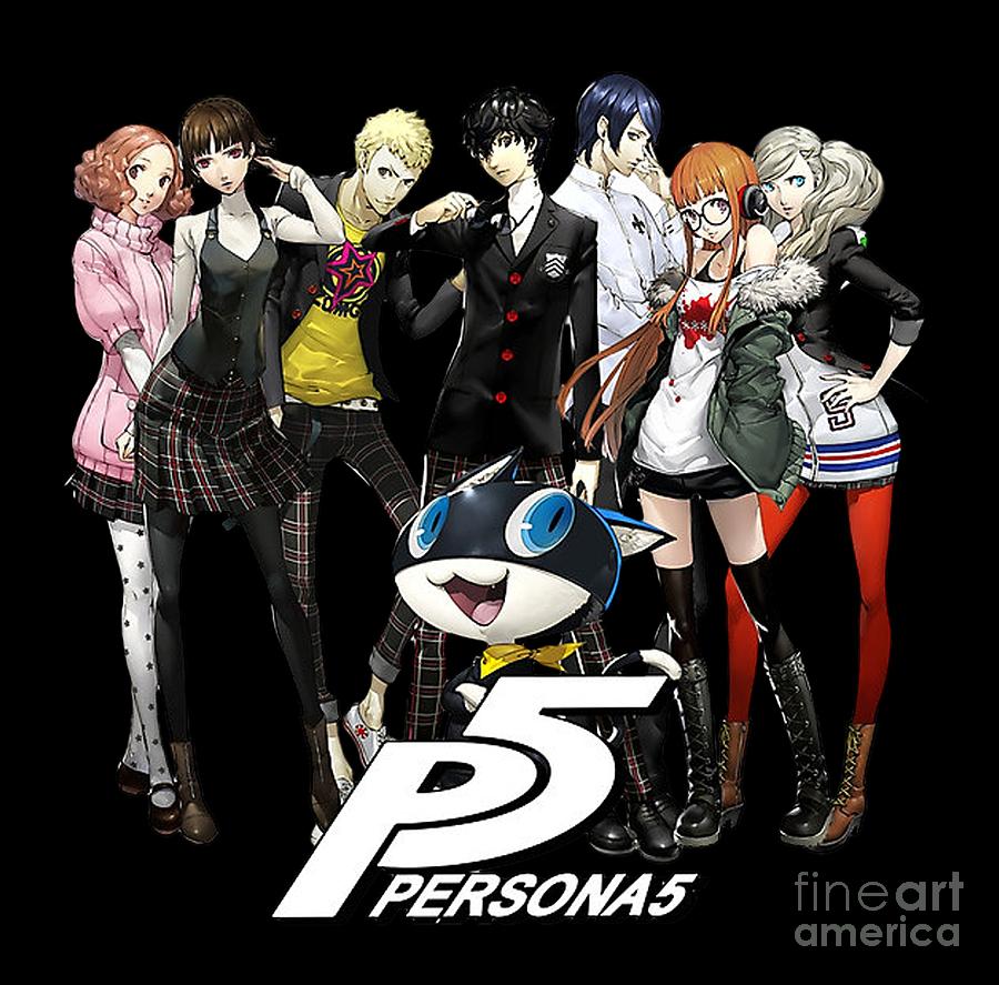 Persona 5 characters by Joseph Bedggood