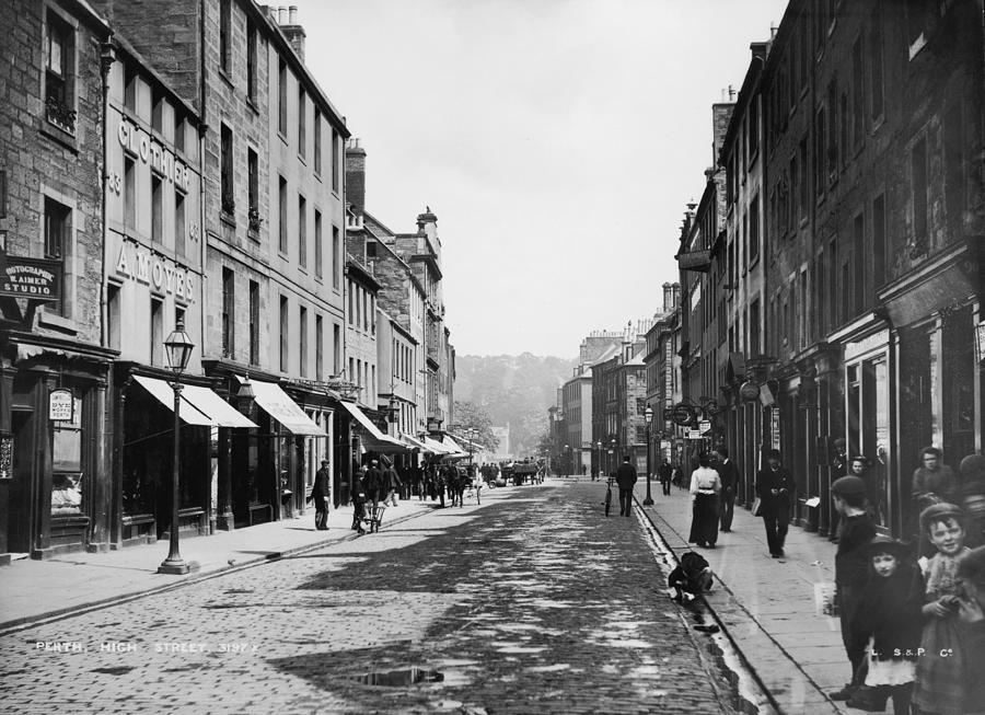 Perth High Street Photograph by London Stereoscopic Company