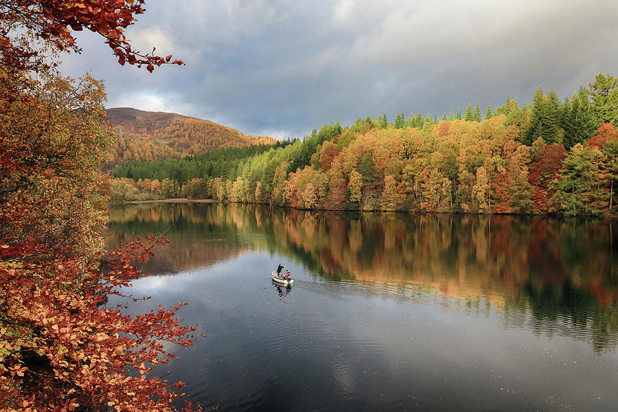 Perthshire Autumn Photograph by Grant Glendinning