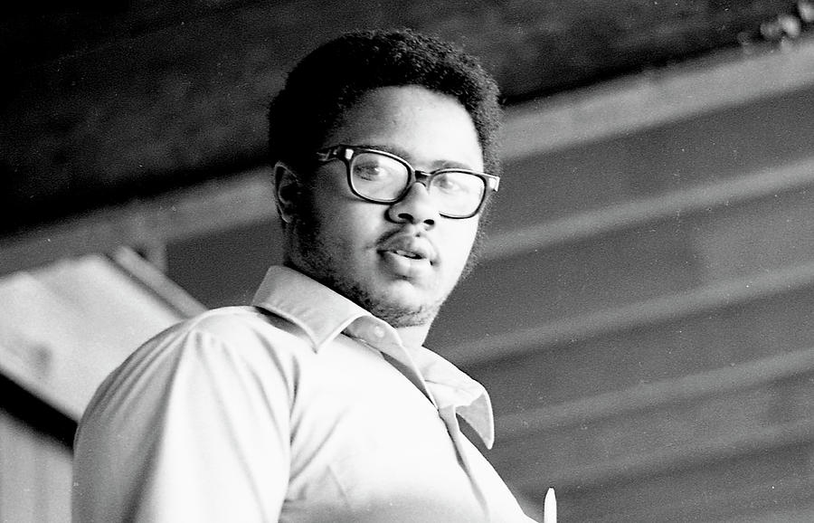 Perturbed High School Student, with Substantial Eyeglasses, 1972 Photograph by Jeremy Butler