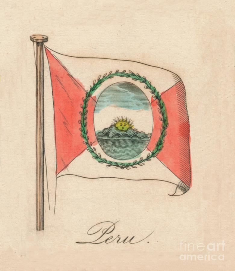 Peru, 1838 Drawing by Print Collector