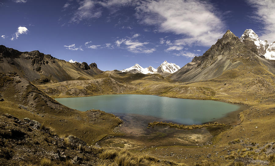 Mountain Photograph - Peru Land Of Lagoons by Benny Gross