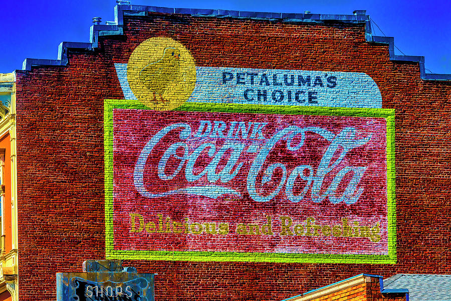 Sign Photograph - Petalimas Drink Coca-Cola by Garry Gay