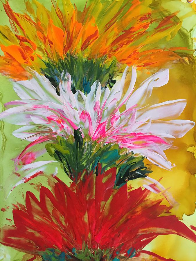 Petals Painting by Bonny Butler