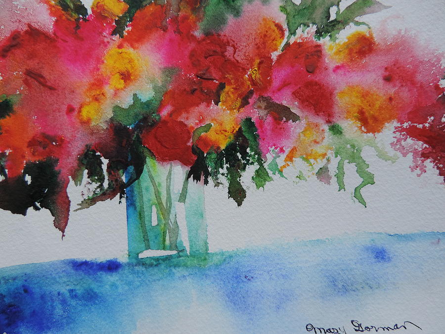 Petals Painting by Mary Gorman