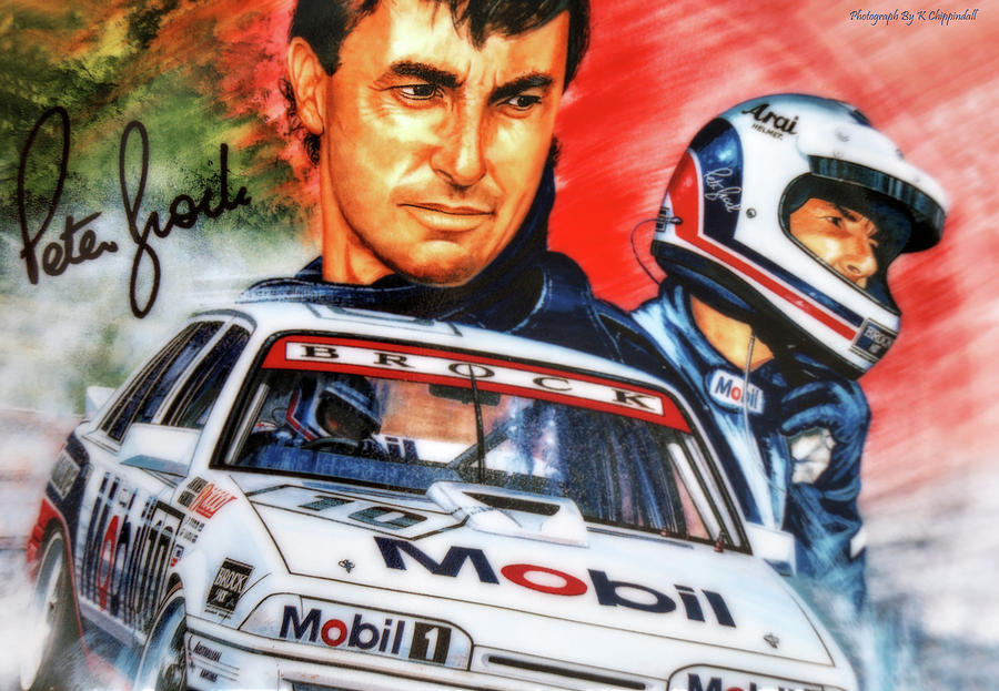 Peter Brock 052 Digital Art by Kevin Chippindall