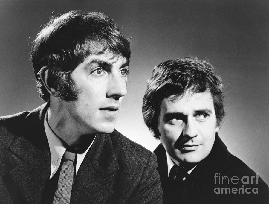 Peter Cook And Dudley Moore, Comedy Team Photograph By Bettmann - Fine 