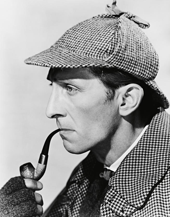 PETER CUSHING in THE HOUND OF THE BASKERVILLES -1959-. Photograph by Album