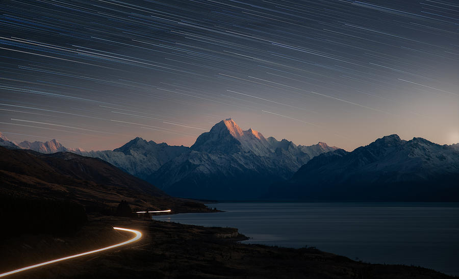 Peters Lookout, Lake Pukaki, New Zealand Photograph by Photography by KO