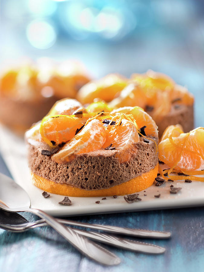 Petite Terrine a La Mousse De Chocolat Et Aux Clementines Chocolate ...