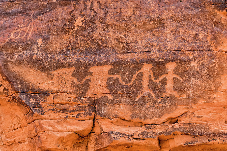 Petroglyph Canyon Trail Photograph by Jurgen Lorenzen