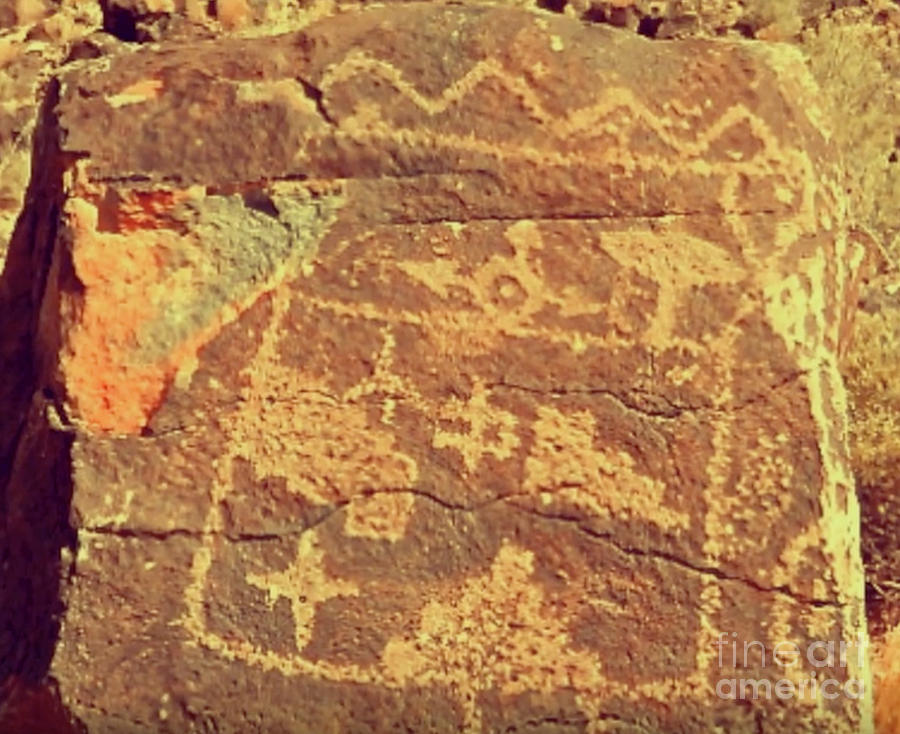 Petroglyph Natl Monument Park Albuquerque 1 NM Photograph by Karen Francis