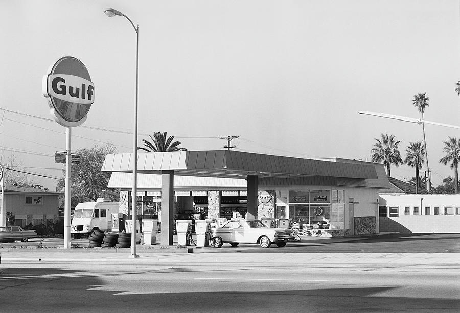 Petrol Station Photograph by Tom Kelley Archive