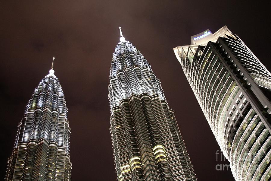 Petronas Twin Towers At Night Photograph by Science Photo Library Petronas Twin Towers At Night Photograph by Science Photo Library