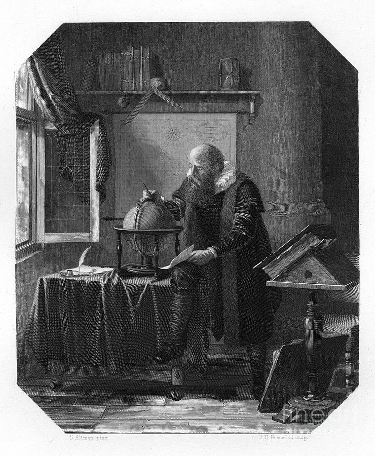 Petrus Plancius, Dutch Astronomer Drawing by Print Collector