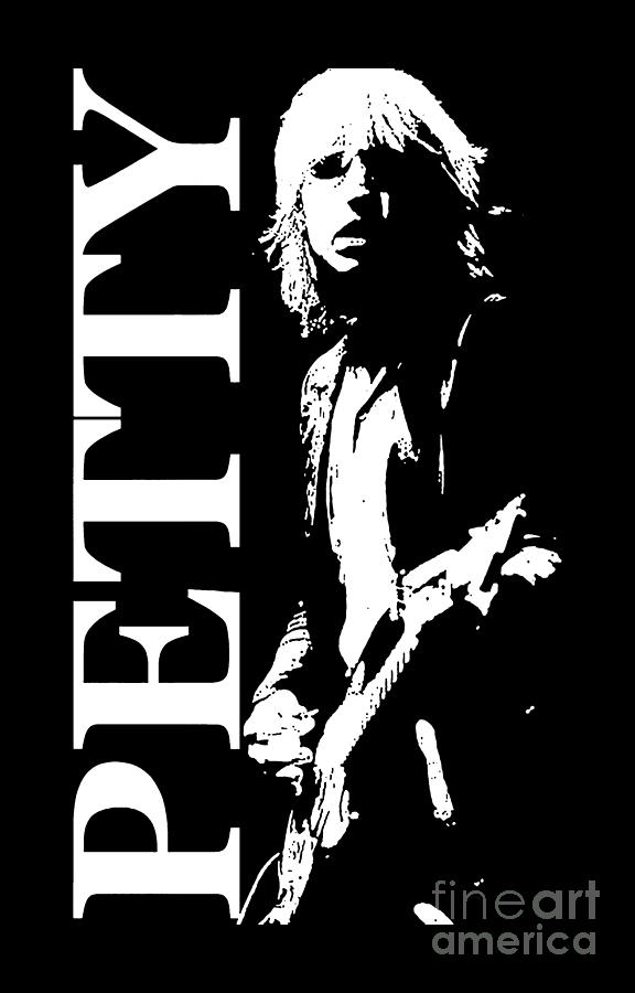 Tom Petty And The Heartbreakers Digital Art - Petty Cool Ever by Chriscloress