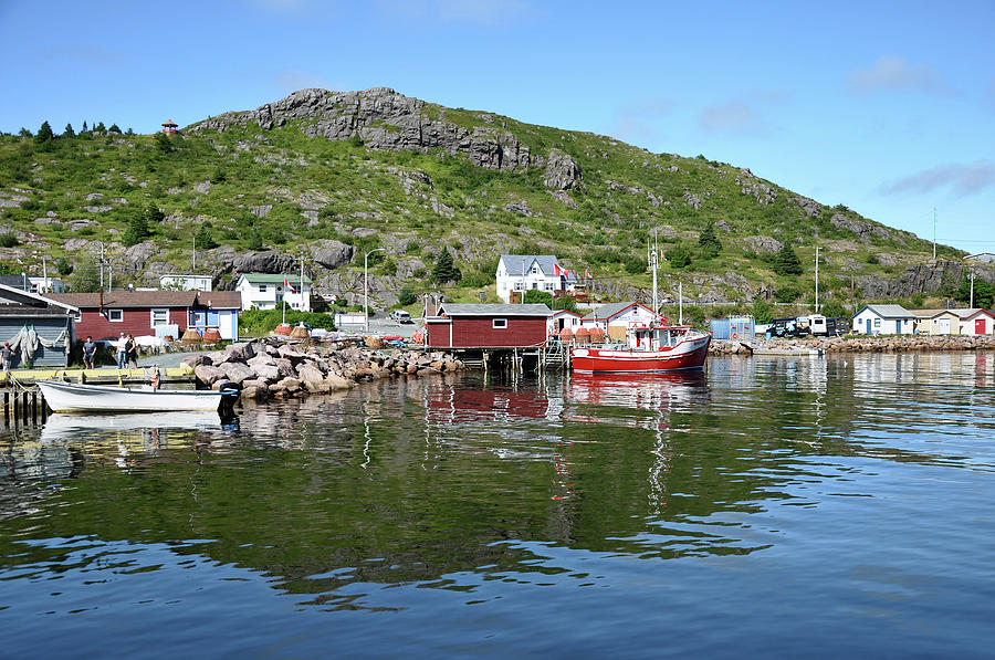 Petty Harbour Wharf Photograph by Colleen English - Fine Art America