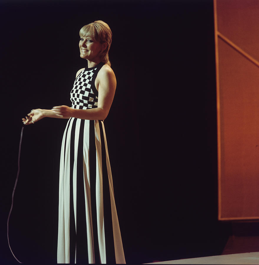 Petula Clark Performs On Tv Show Photograph by David Redfern
