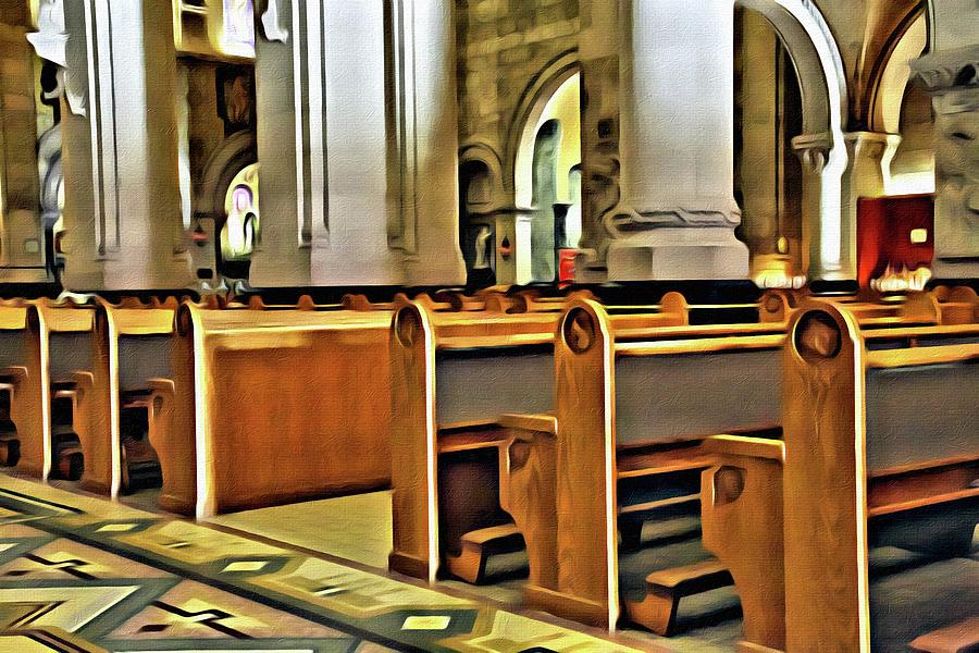 Pews in Church Photograph by Darryl Brooks
