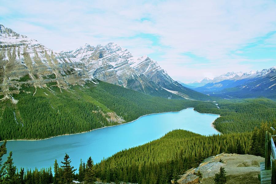 Peyto Lake by Bryan Garnett-law