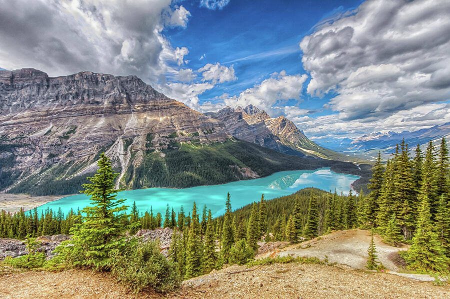 Peyto Lake Photograph by Jerad Roberts - Fine Art America