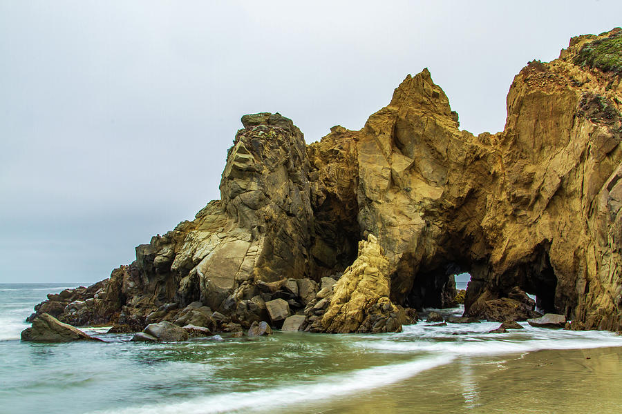 Pfeiffer Beach Rock Formation Photograph by Stefan Mazzola