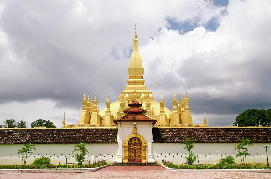 Pha That Luang Photograph by Megan Ahrens