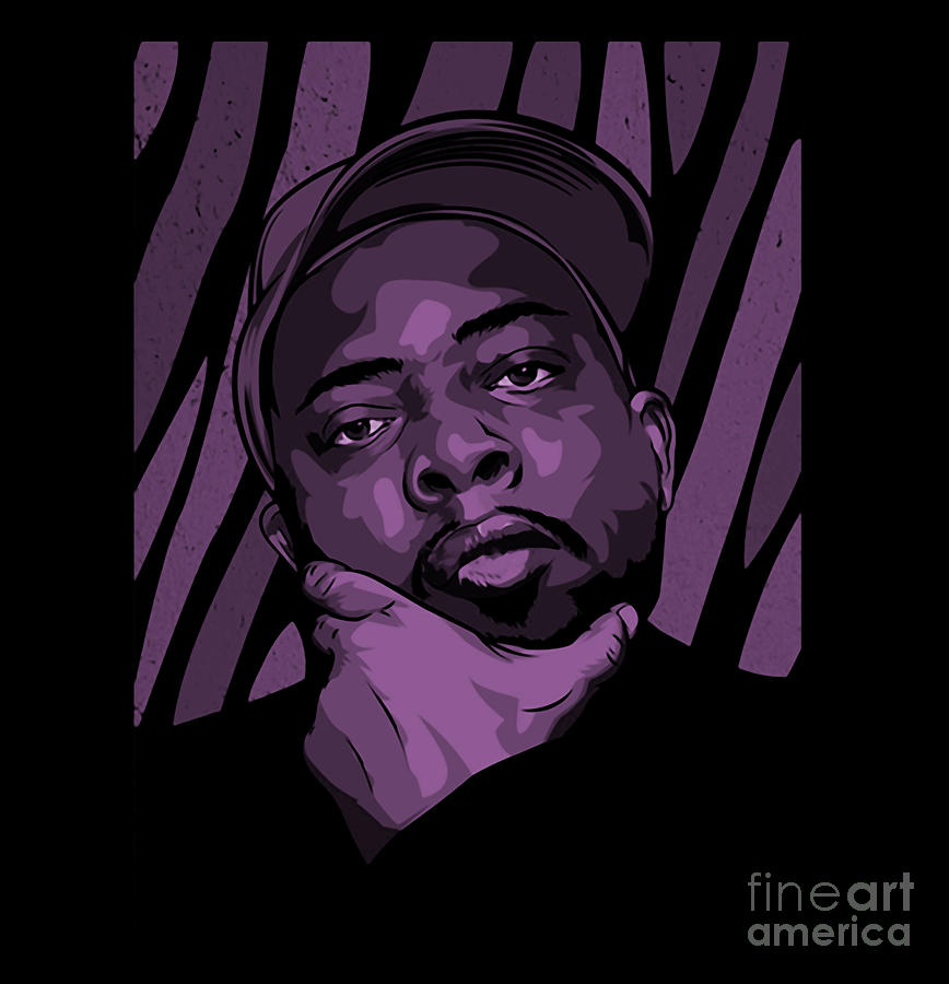 Phife Dawg Digital Art By Shirleee Shana