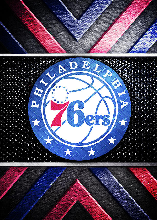 Philadelphia 76ers Logo Art 2 Digital Art By William Ng