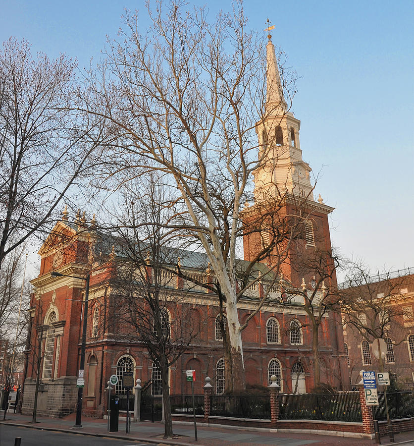 Philadelphia - Christs Church Photograph by Bill Cannon