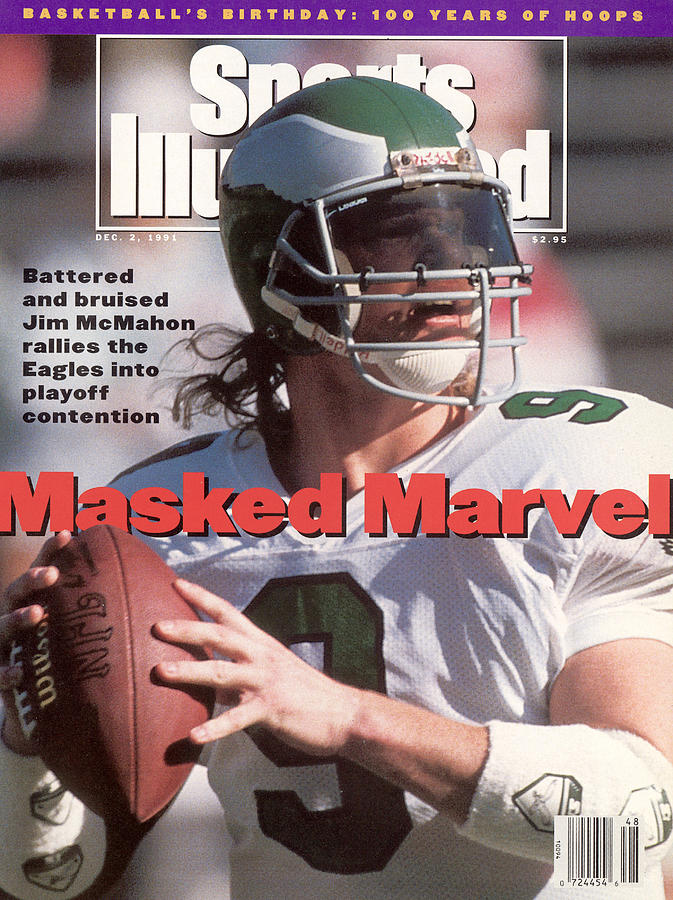 Philadelphia Eagles Qb Jim Mcmahon Sports Illustrated Cover Photograph by Sports Illustrated
