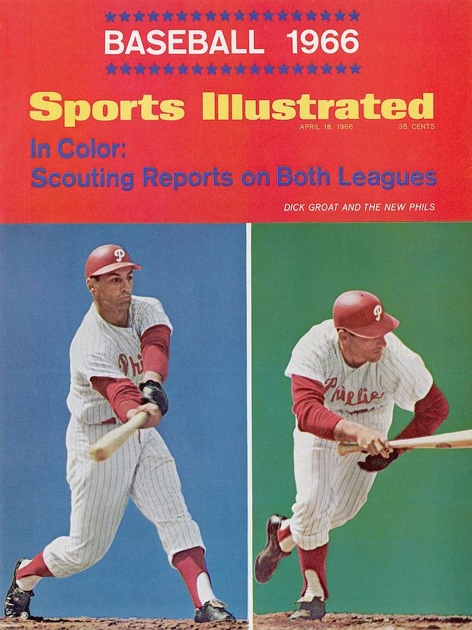 Philadelphia Phillies Dick Groat... Sports Illustrated Cover Photograph by Sports Illustrated