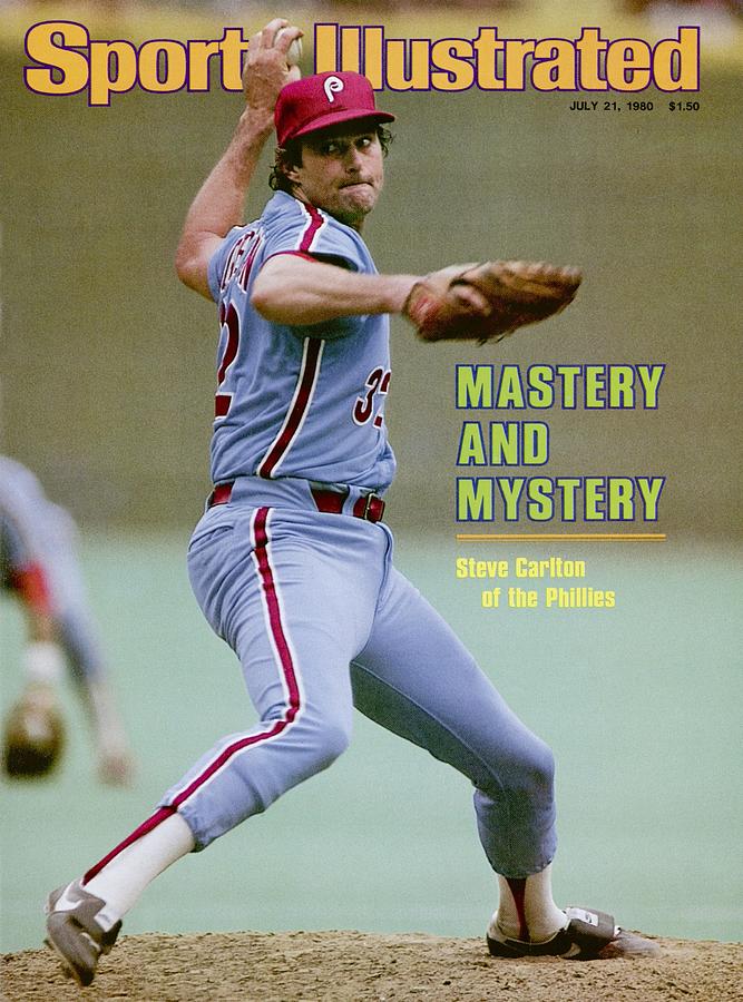 Philadelphia Phillies Steve Carlton... Sports Illustrated Cover Photograph by Sports Illustrated