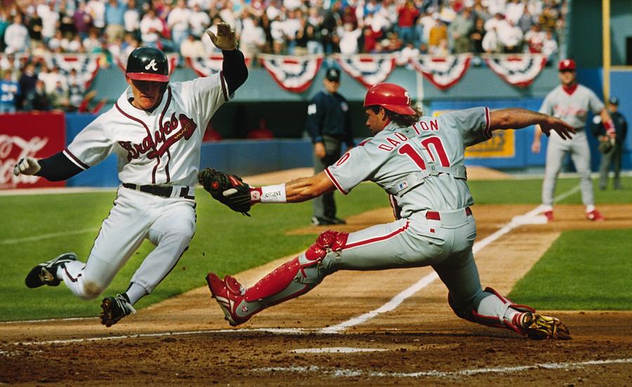 Philadelphia Phillies V Atlanta Braves Photograph by Ronald C. Modra/sports Imagery Philadelphia Phillies V Atlanta Braves Photograph by Ronald C. Modra/sports Imagery