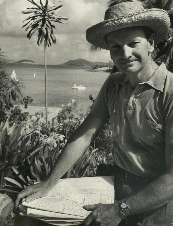 Virgin Islands National Park Photograph - Philanthropist And Naturalist Laurance Rockefeller, 1961 by Alfred Eisenstaedt