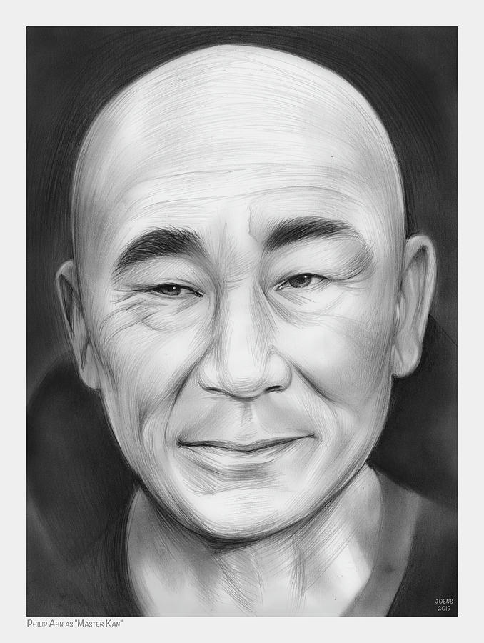 Philip Ahn as Kan Drawing by Greg Joens