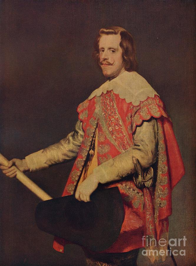 Philip Iv, King Of Spain, C1644 Drawing by Print Collector