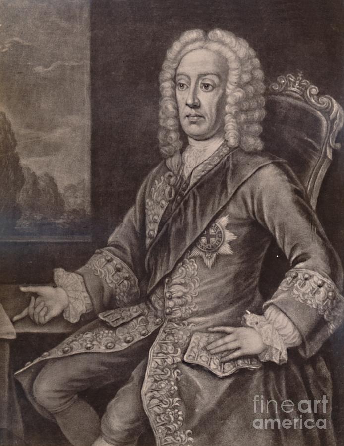 Philip Stanhope Earl Of Chesterfield Drawing by Print Collector