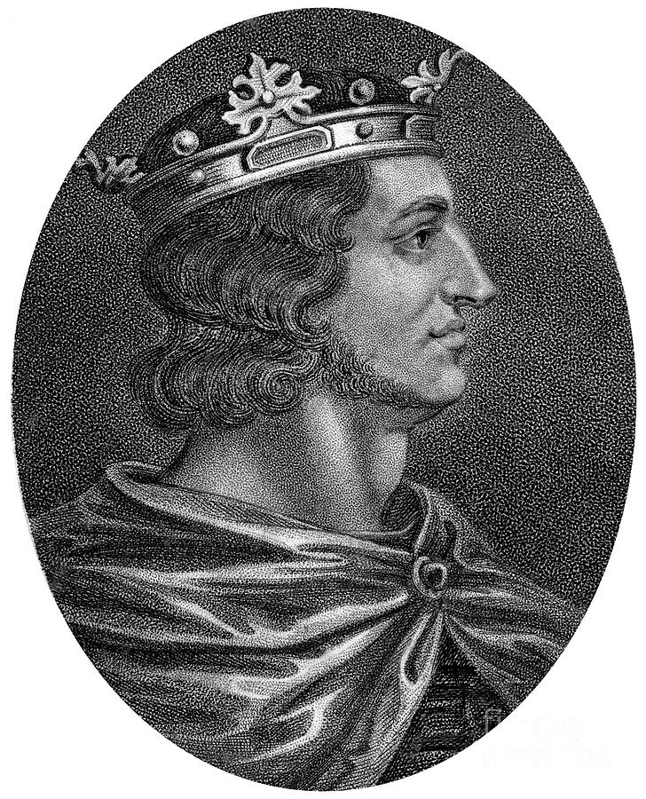 Black And White Drawing - Philip Vi, King Of France, 1805.artist by Print Collector